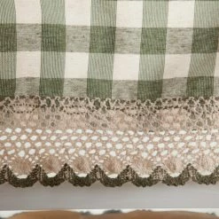 Best Pirce 🛒 Curtain Tiers Achim Buffalo Check Tiered Kitchen Curtain 🌟 -Window Curtains Shop detail2ACHM033