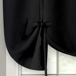 Cheap 💯 55 - 63 In. Achim Darcy Window Curtain Tie Up Shade 🔥 -Window Curtains Shop detail2ACHM444