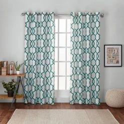 Deals 🧨 Curtain Panels Exclusive Home Kochi Grommet Curtain Panel Pair 💯 -Window Curtains Shop detail2AMAL009