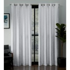 Hot Sale 💯 55 - 63 In. Exclusive Home Kilberry Blackout Grommet Curtain Panel Pair 🌟 -Window Curtains Shop detail2AMAL203