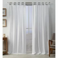 Brand new ✨ Curtain Panels Exclusive Home Loha Braided Tab Top Curtain Panel Pair ✨ -Window Curtains Shop detail2AMAL241