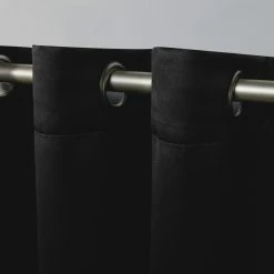 Outlet 😍 Curtain Panels Exclusive Home Sateen Twill Woven Blackout Grommet Top Curtain Panel Pair 🔔 -Window Curtains Shop detail2AMAL249