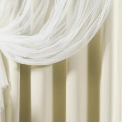 Best Pirce 🎁 Curtain Panels Best Home Fashion Mix & Match Tulle Blackout Curtain With Attached Valance - Set Of 4 ✔️ -Window Curtains Shop detail2BESH028