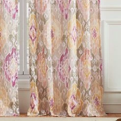Brand new 👏 73 - 84 In. Barefoot Bungalow Ibiza Window Panel Pair 🥰 -Window Curtains Shop detail2GRNLD661