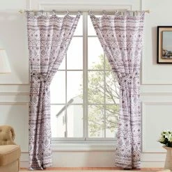 Wholesale 😀 73 - 84 In. Barefoot Bungalow Denmark Window Panel Pair 😉 -Window Curtains Shop detail2GRNLD665