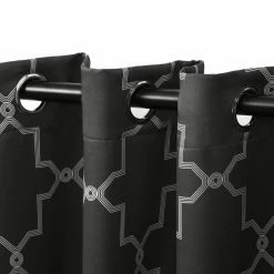 Buy 🛒 Curtain Panels Superior Imperial Trellis Blackout 2 Panel Curtains 🔥 -Window Curtains Shop detail2HCIN1382