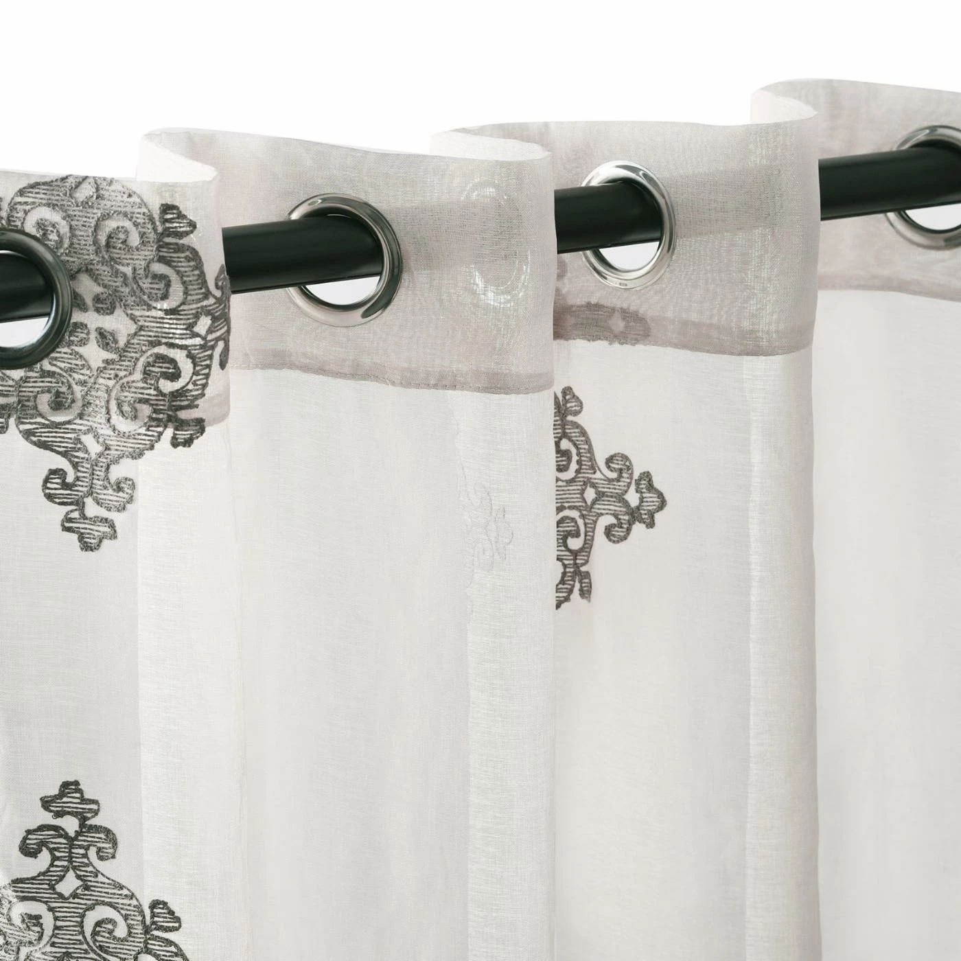 Promo π Curtain Panels Superior Damask 2 Panels Sheer Curtains π 4 Promo π Curtain Panels Superior Damask 2 Panels Sheer Curtains π - Image 4