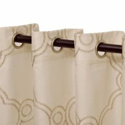 Best reviews of 🔥 Curtain Panels Superior Moroccan Embroidered Semi-Sheer Panel Pair 😍 -Window Curtains Shop detail2HCIN1402
