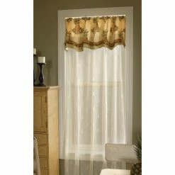 Coupon 🔥 Curtain Panels Heritage Lace Pineapple Curtain Panel ❤️ -Window Curtains Shop detail2HLC389 1