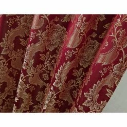 Brand new π Curtain Panels RT Designers Collection Rosalie Floral/Damask Textured Jacquard 84 In. Single Rod Pocket Curtain Panel With Attached Valance π 13 Brand new π Curtain Panels RT Designers Collection Rosalie Floral/Damask Textured Jacquard 84 In. Single Rod Pocket Curtain Panel With Attached Valance π -Window Curtains Shop detail2RMLL313