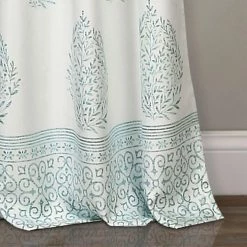 Top 10 🛒 Curtain Panels Lush Decor Teardrop Leaf Darkening Panel Pair 🔔 -Window Curtains Shop detail2TRIA683