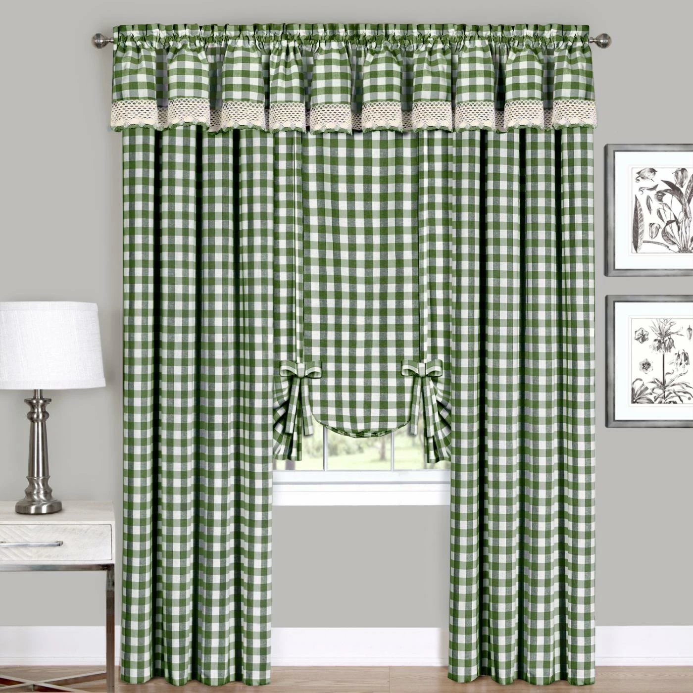 Wholesale β 73 - 84 In. Achim Buffalo Check Rod Pocket Curtain Panel π₯° 6 Wholesale β 73 - 84 In. Achim Buffalo Check Rod Pocket Curtain Panel π₯° - Image 6