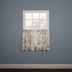 Best deal 🥰 Curtain Panels Ellis Curtain Abigail Tailored Tier 🛒 -Window Curtains Shop detail3ALEL205