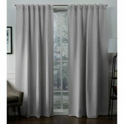 Best deal 🔔 Curtain Panels Exclusive Home Sateen Blackout Hidden Tab Curtain Panel Pair ⌛ -Window Curtains Shop detail3AMAL209