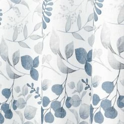 Cheap 🎁 Curtain Panels Chaps Home Fresh Meadow Botanical Print Textured Linen Look Grommet Curtain Panel Pair 👍 -Window Curtains Shop detail3AMAL315