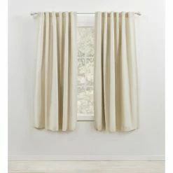 Coupon 🥰 Curtain Panels Lauren Ralph Lauren Leanne 100% Linen With Lining Rod Pocket Curtain Panel ✔️ -Window Curtains Shop detail3AMAL322