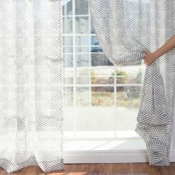 Coupon 🧨 Curtain Panels Best Home Fashion Sheer Faux Linen Reverse Diamante Curtains ❤️ 13 Coupon 🧨 Curtain Panels Best Home Fashion Sheer Faux Linen Reverse Diamante Curtains ❤️ -Window Curtains Shop detail3BESH227