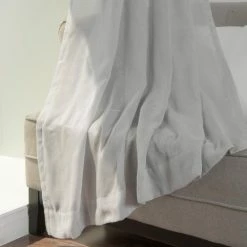 Coupon 👍 Curtain Panels Best Home Fashion Sheer Linen Look Curtains 🥰 -Window Curtains Shop detail3BESH306