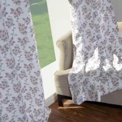 Buy ⭐ Curtain Panels Best Home Fashion Hibiscus Blossom Curtains ⭐ -Window Curtains Shop detail3BESH333