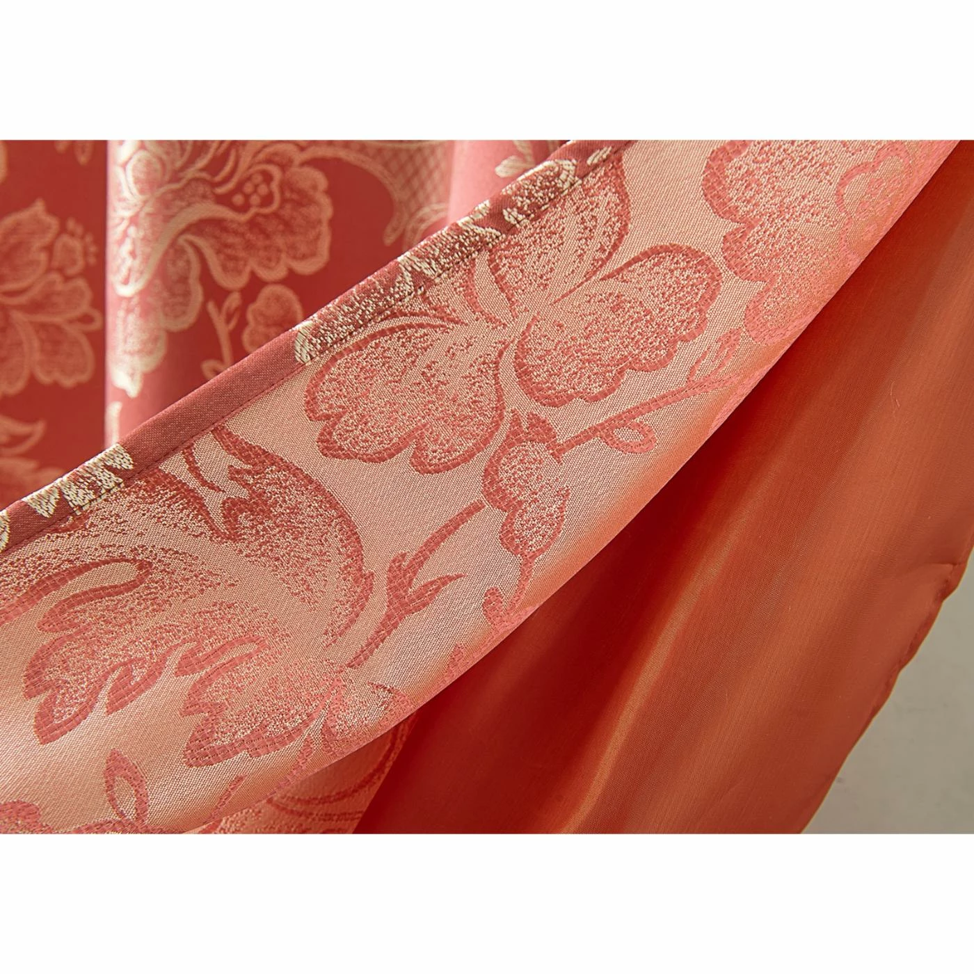 Brand new π Curtain Panels RT Designers Collection Rosalie Floral/Damask Textured Jacquard 84 In. Single Rod Pocket Curtain Panel With Attached Valance π 6 Brand new π Curtain Panels RT Designers Collection Rosalie Floral/Damask Textured Jacquard 84 In. Single Rod Pocket Curtain Panel With Attached Valance π - Image 6