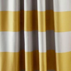 Buy 🥰 Curtain Panels Half Moon Stripe Blackout Window Curtain Panel Set 🔔 -Window Curtains Shop detail3TRIA308