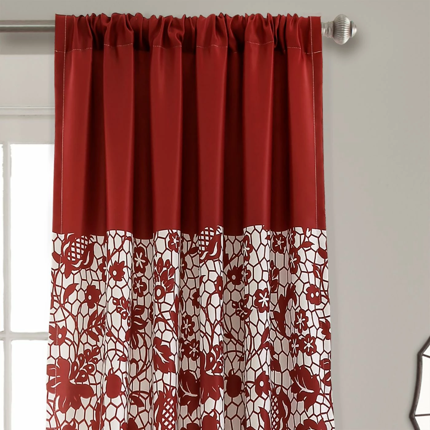 Best deal ✨ Curtain Panels Estate Garden Print Window Curtain Set By Half Moon 😉 6 Best deal ✨ Curtain Panels Estate Garden Print Window Curtain Set By Half Moon 😉 - Image 6