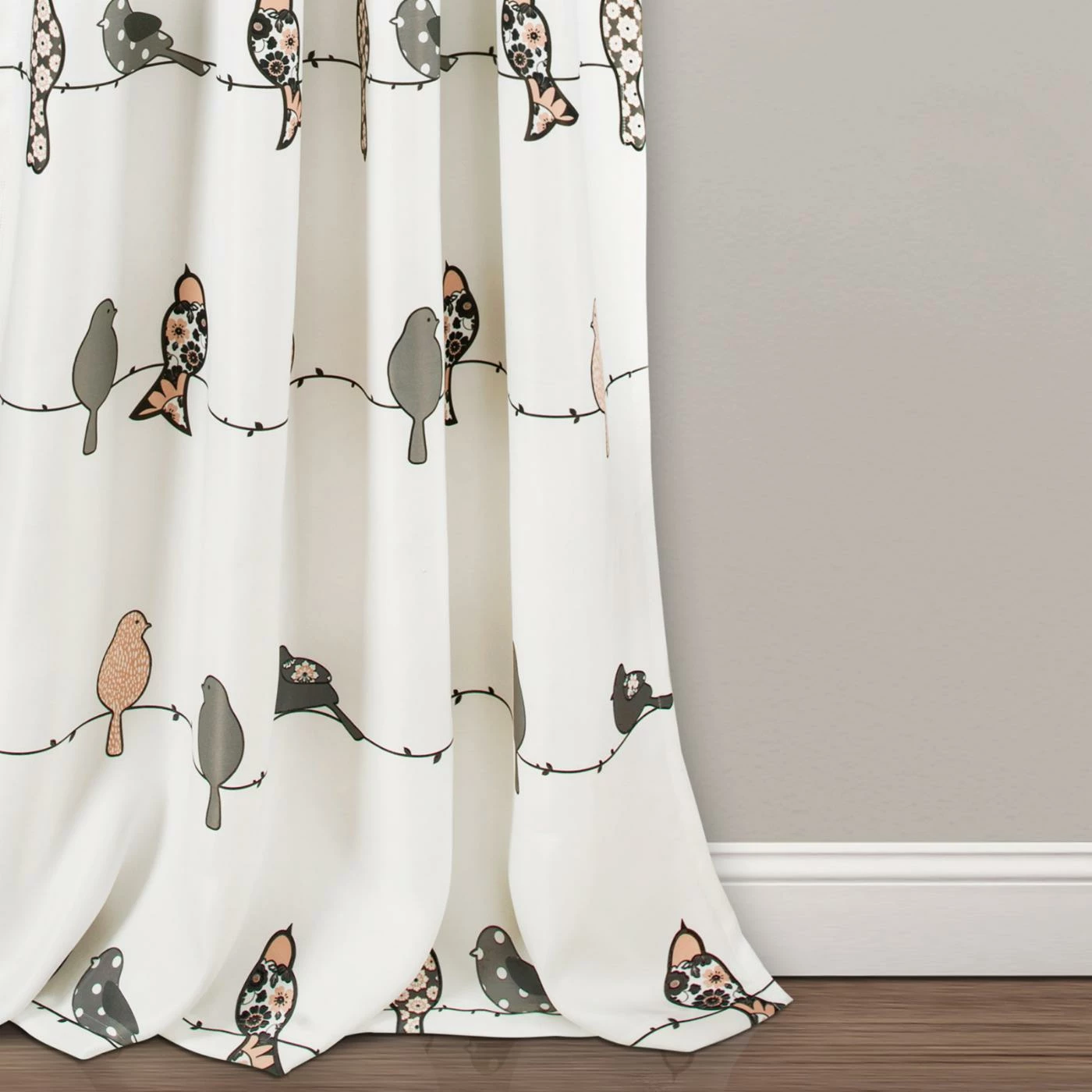 Wholesale π₯° Curtain Panels Lush Decor Rowley Birds Darkening Panel Pair π 4 Wholesale π₯° Curtain Panels Lush Decor Rowley Birds Darkening Panel Pair π - Image 4