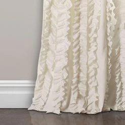 Discount 🎉 Curtain Panels Lush Decor Sophia Ruffle Window Curtain Set 👏 -Window Curtains Shop detail3TRIA792