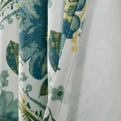New 🧨 Curtain Panels Lush Decor Floral Paisley Room Darkening Curtain Panel Pair 🔔 -Window Curtains Shop detail3TRIA926