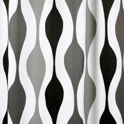 Outlet 😉 Curtain Panels Lush Decor Geometric Room Darkening Curtain Panel Pair 🔥 -Window Curtains Shop detail3TRIA932