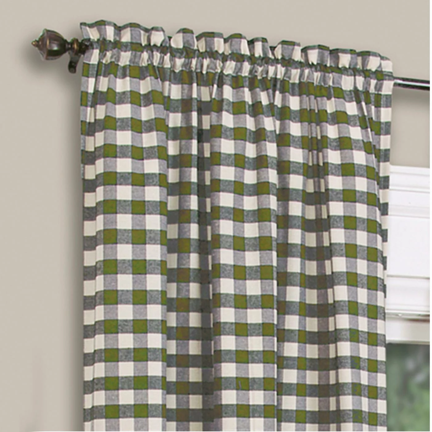 Wholesale β 73 - 84 In. Achim Buffalo Check Rod Pocket Curtain Panel π₯° 7 Wholesale β 73 - 84 In. Achim Buffalo Check Rod Pocket Curtain Panel π₯° - Image 7