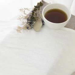 Buy 🔥 Curtain Panels Best Home Fashion Belgian Flax Linen Grommet Top Curtain 😍 -Window Curtains Shop detail4BESH208