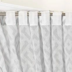 Best deal 💯 Curtain Panels Best Home Fashion Geo Lattice Curtains ✔️ -Window Curtains Shop detail4BESH274