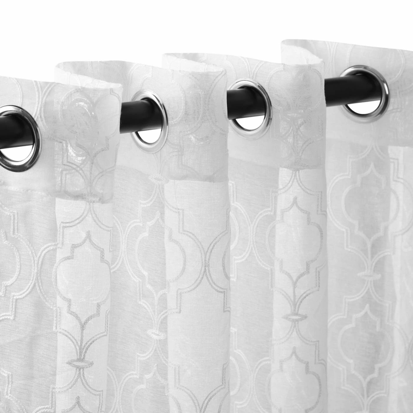 Cheap π Curtain Panels Superior Imperial Trellis Embroidered 2 Panels Sheer Curtains π₯ 7 Cheap π Curtain Panels Superior Imperial Trellis Embroidered 2 Panels Sheer Curtains π₯ - Image 7