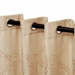 Best reviews of 🔥 Curtain Panels Superior Moroccan Embroidered Semi-Sheer Panel Pair 😍 -Window Curtains Shop detail4HCIN1402