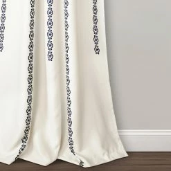 Coupon 🎁 Curtain Panels Lush Decor Stripe Medallion Room Darkening Panel Pair 🔥 -Window Curtains Shop detail4TRIA508