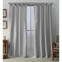 Brand new ✨ Curtain Panels Exclusive Home Loha Braided Tab Top Curtain Panel Pair ✨ -Window Curtains Shop detail5AMAL241