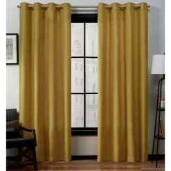 Top 10 ✨ Curtain Panels Exclusive Home Loha Grommet Top Curtain Panel Pair 👍 -Window Curtains Shop detail5AMAL243