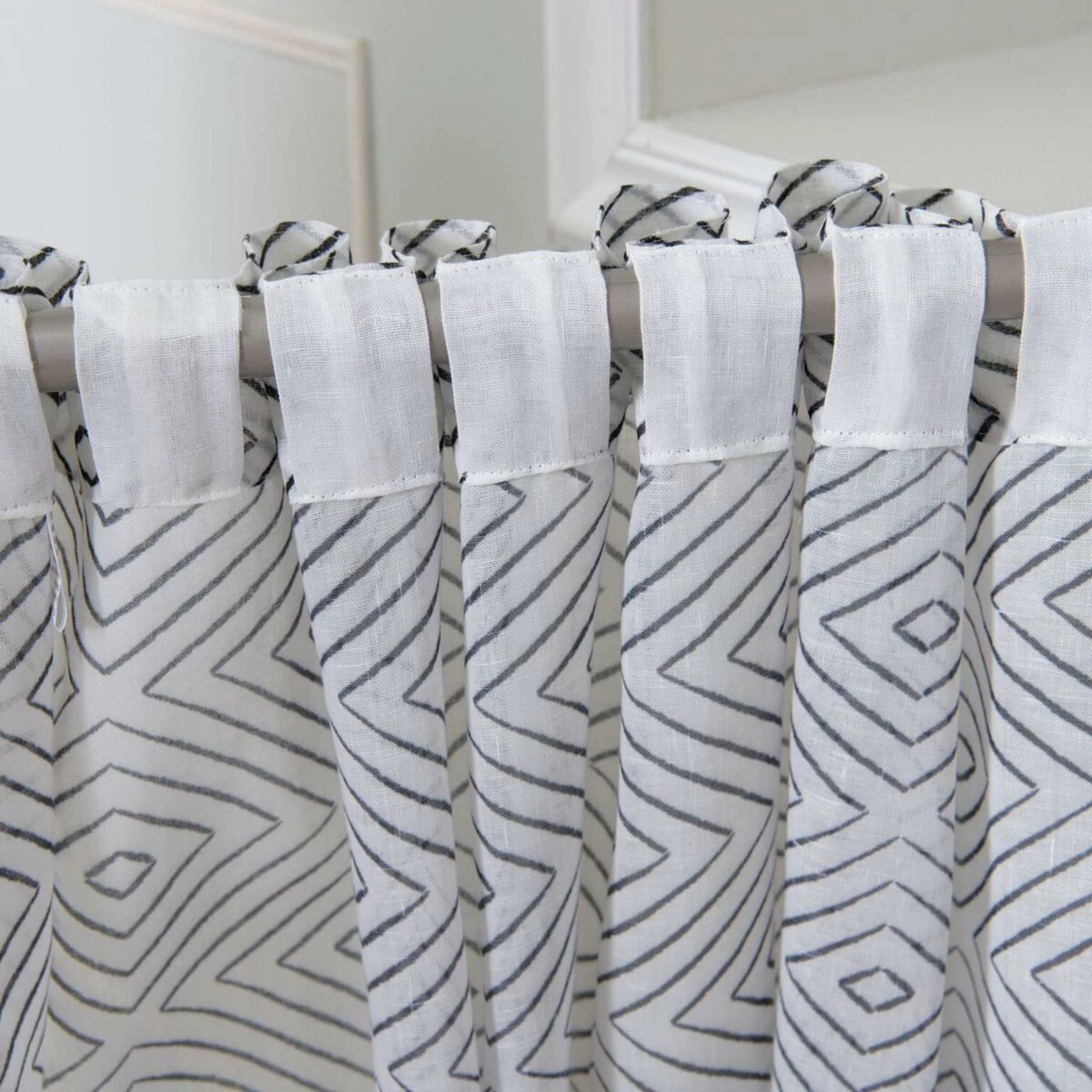 Coupon 🧨 Curtain Panels Best Home Fashion Sheer Faux Linen Reverse Diamante Curtains ❤️ 8 Coupon 🧨 Curtain Panels Best Home Fashion Sheer Faux Linen Reverse Diamante Curtains ❤️ - Image 8