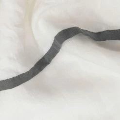 Brand new 😉 Curtain Panels Best Home Fashion Abelia Belgian Flax Linen Curtain With Bordered Valance 🤩 -Window Curtains Shop detail5BESH240