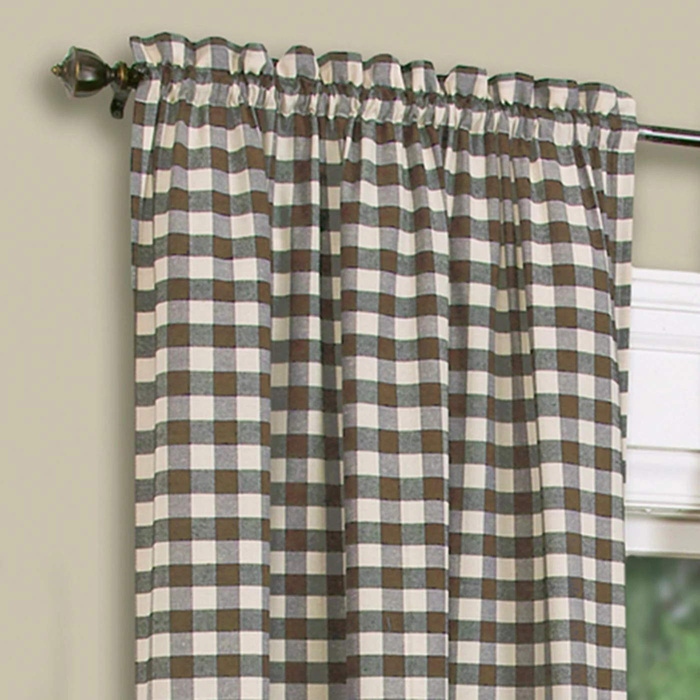 Wholesale β 73 - 84 In. Achim Buffalo Check Rod Pocket Curtain Panel π₯° 9 Wholesale β 73 - 84 In. Achim Buffalo Check Rod Pocket Curtain Panel π₯° - Image 9