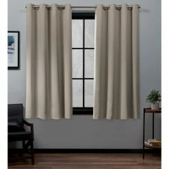 Flash Sale ❤️ Curtain Panels Exclusive Home Academy Total Blackout Grommet Top Curtain Panel Pair 🧨 -Window Curtains Shop detail6AMAL224