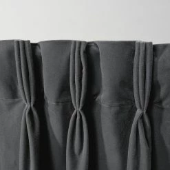 Best deal 👏 96 - 108 In. Exclusive Home Velvet Heavyweight Pinch Pleat Top Curtain Panel Pair 🧨 -Window Curtains Shop detail6AMAL256