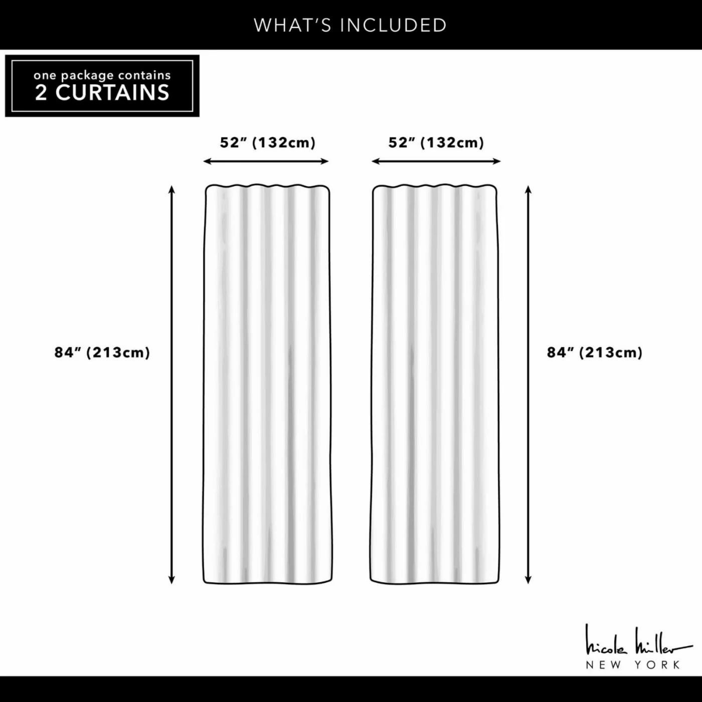 Best Sale π₯ Curtain Panels Nicole Miller New York Tillage Woven Blackout Hidden Tab Top Curtain Panel Pair β€οΈ 8 Best Sale π₯ Curtain Panels Nicole Miller New York Tillage Woven Blackout Hidden Tab Top Curtain Panel Pair β€οΈ - Image 8