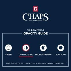 Cheap 🎁 Curtain Panels Chaps Home Fresh Meadow Botanical Print Textured Linen Look Grommet Curtain Panel Pair 👍 -Window Curtains Shop detail6AMAL315