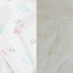 Best deal 😉 Curtain Panels Best Home Fashion Tulle And Flamingo Mix And Match Curtains 👏 -Window Curtains Shop detail6BESH249