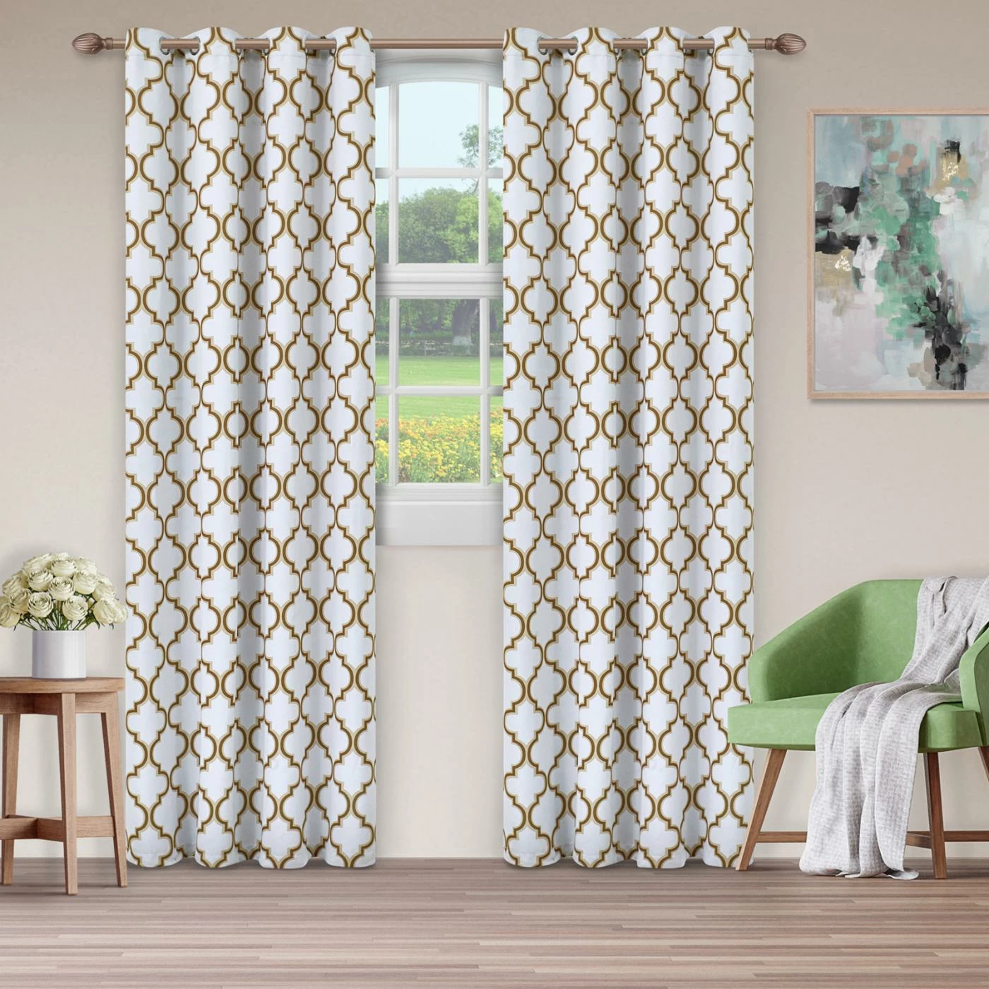 Best reviews of π Curtain Panels Superior Bohemian Trellis Blackout 2 Panel Curtains π 9 Best reviews of π Curtain Panels Superior Bohemian Trellis Blackout 2 Panel Curtains π - Image 9