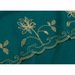 Wholesale 🎉 Curtain Panels Olivia Gray Durant Floral Embroidered 84 In. Single Rod Pocket Curtain Panel With Attached Valance 🛒 -Window Curtains Shop detail6RMLL319