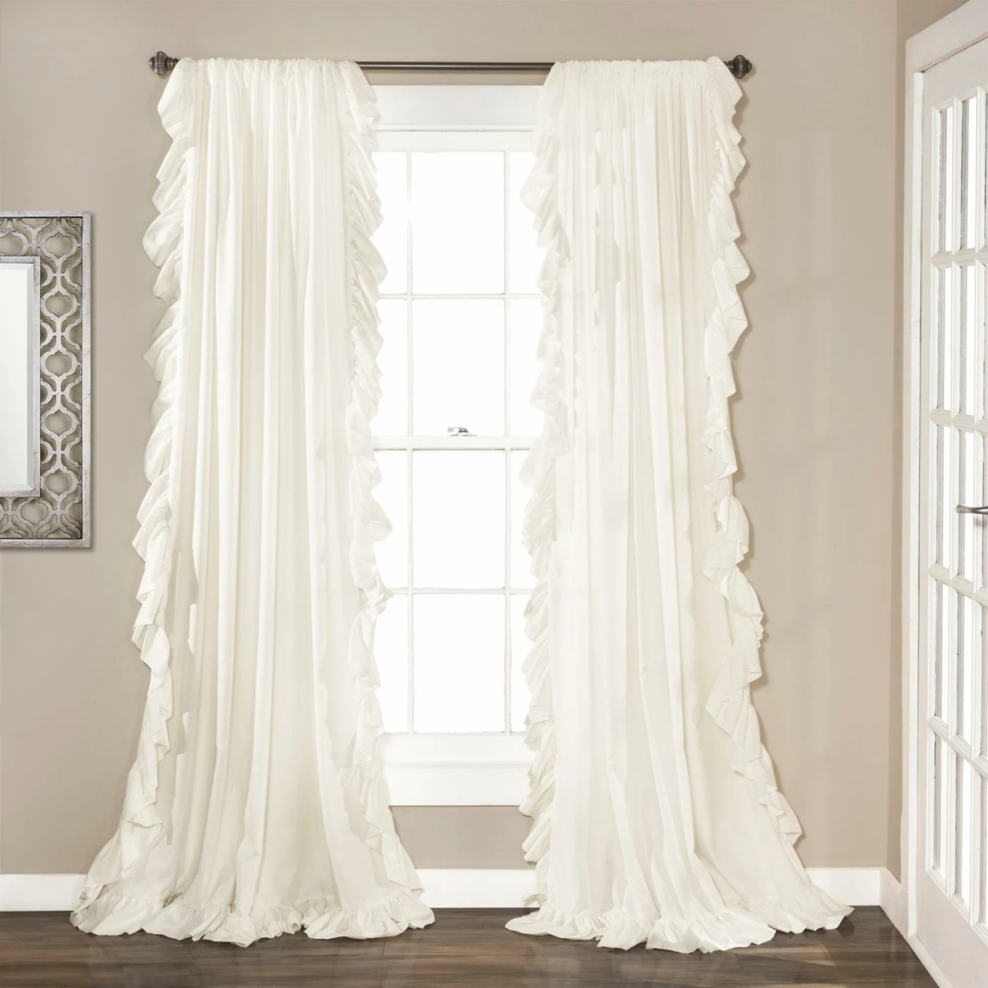 Discount π Curtain Panels Lush Decor Reyna Window Curtain Panel Pair π 9 Discount π Curtain Panels Lush Decor Reyna Window Curtain Panel Pair π - Image 9