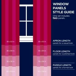 Cheap 🛒 Curtain Panels Chaps Home Melody Room Darkening Solid Textured Grommet Curtain Panel Pair 😀 -Window Curtains Shop detail7AMAL319